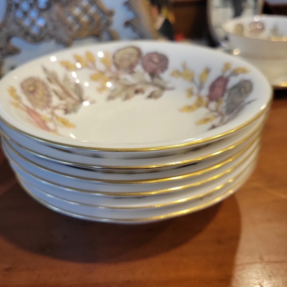 Wedgwood Litchfield Set Of 6 Soup Or Cereal bowls All Excellent - Picture 5 of 6